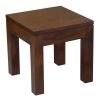Amsterdam Solid Timber Lamp Table (Mahogany) - Image 3