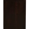 Tasmania 1 Drawer Solid Mahogany Timber Lamp Table (Chocolate) - Image 4