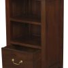Tasmania 1 Drawer Solid Mahogany Timber Lamp Table (Mahogany) - Image 2