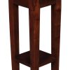 Ezra Straight Leg Plant Stand (Mahogany) - Image 2
