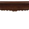 Seine 2 Drawer Carved Sofa Table (Mahogany) - Image 4