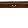 Queen Anne 3 Drawer Sofa Table - Mahogany