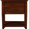 Tasmania 3 Drawer Sofa Table - Mahogany - Image 4
