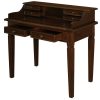 Winston 6 Drawer Solid Timber Writing Desk (Mahogany) - Image 2