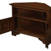 Tasmania 2 Door Corner TV Stand (Mahogany) - Image 2