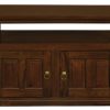 Tasmania 2 Door TV Stand (Mahogany)