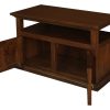 Tasmania 2 Door TV Stand (Mahogany) - Image 2
