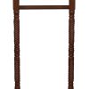Jepara 2 Drawer Carved Valet (Mahogany) - Image 4
