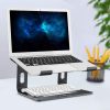 Adjustable Portable Aluminium Laptop Stand Ergonomic Tray Holder Cooling Riser - Image 6