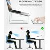 Adjustable Portable Aluminum Laptop Stand Ergonomic Tray Holder Cooling Riser - Image 3