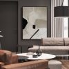 Wall Art 40cmx60cm Modern Abstract 2 Sets Black Frame Canvas - Image 3