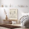 Wall Art 70cmx100cm Line Art By Henri Matisse Wood Frame Canvas - Image 2