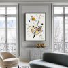 Wall Art 60cmx90cm Delicate Tension By Wassily Kandinsky Black Frame Canvas - Image 2