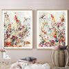 Wall Art 60cmx90cm Coming Spring 2 Sets Gold Frame Canvas - Image 2