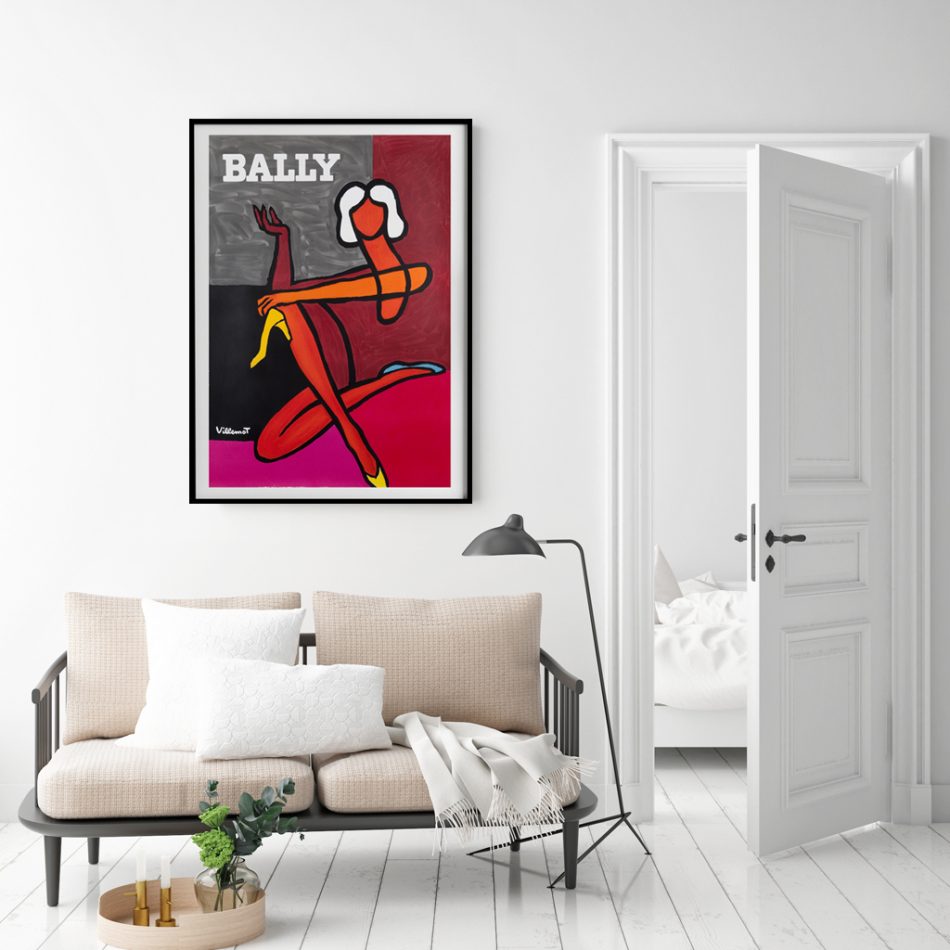 Wall Art 50cmx70cm Fashion Woman Black Frame Canvas - Image 2