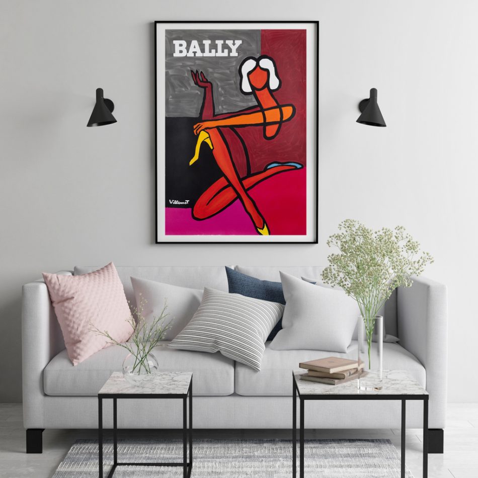 Wall Art 50cmx70cm Fashion Woman Black Frame Canvas - Image 3