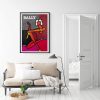 Wall Art 60cmx90cm Fashion Woman Black Frame Canvas - Image 2