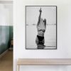 Wall Art 50cmx70cm Feminist Print Black Frame Canvas - Image 2