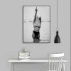 Wall Art 50cmx70cm Feminist Print Black Frame Canvas - Image 4