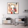 Wall Art 70cmx70cm Sophie Black Frame Canvas - Image 3