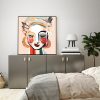 Wall Art 70cmx70cm Sophie Black Frame Canvas - Image 4