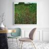Wall Art 50cmx50cm Field of Poppies by Gustav Klimt White Frame Canvas - Image 3