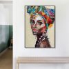 Wall Art 60cmx90cm African women 2 Sets Black Frame Canvas - Image 3