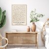 Wall Art 60cmx90cm William Morris Neutral Wood Frame Canvas - Image 2