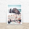 Wall Art 70cmx100cm Landscape art prints White Frame Canvas - Image 2