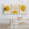 Wall Art 60cmx90cm Flock Of Birds Sun Silhouette 3 Sets Gold Frame Canvas - Image 2