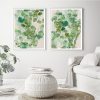 Wall Art 50cmx70cm Zanzibar Gem 2 Sets White Frame Canvas - Image 2