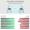 FORTIA Sit/Stand Desk Frame, 58 x 90-135cm, 72-118cm Height Adjustable, 70kg Load, Black - Image 2