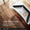 Fortia Sit To Stand Up Standing Desk, 160x75cm, 62-128cm Electric Height Adjustable, Dual Motor, 120kg Load, Arched, Walnut Style/Black Frame - Image 8