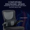 FORTIA Ergonomic Mesh Office Chair Computer Seat Adjustable Recline, Black - Image 8