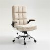 Velvet Home Ergonomic Swivel Adjustable Tilt Angle and Flip-up Arms Office Chair - Image 2