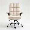 Velvet Home Ergonomic Swivel Adjustable Tilt Angle and Flip-up Arms Office Chair - Image 4