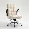 Velvet Home Ergonomic Swivel Adjustable Tilt Angle and Flip-up Arms Office Chair - Image 5