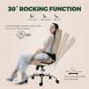 Velvet Home Ergonomic Swivel Adjustable Tilt Angle and Flip-up Arms Office Chair - Image 9