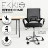 EKKIO Ergonomic Office Chair with Breathable Mesh Design and Lumbar Back Support (Black) - Image 2