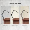 GOMINIMO LED Swing Arm Desk Lamp with Clamp (Black) - Image 2