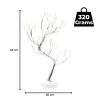 GOMINIMO Wood Desk Lamp- Bonsai Fairy Tree Lights Warm White- - Image 7