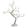 GOMINIMO Wood Desk Lamp Bonsai Lighted Tree