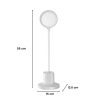 GOMINIMO Desk Lamp With Pen And Phone Holder (White) - Image 7