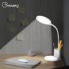 GOMINIMO Desk Lamp With Pen And Phone Holder (White) - Image 8