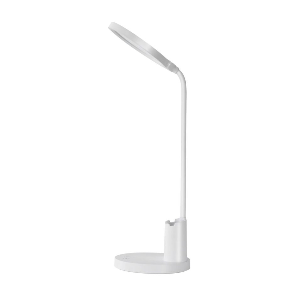 GOMINIMO Desk Lamp With Pen And Phone Holder (White) - Image 10