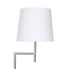 Sarantino Nickel Metal Arc Floor Lamp - Image 2