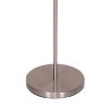 Sarantino Nickel Metal Arc Floor Lamp - Image 3