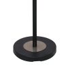 Sarantino Metal Floor Lamp with Cream Drum Shade - Image 3