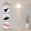 Sarantino Marble & Metal End Table Top Floor Lamp - Image 8