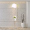 Sarantino Marble & Metal End Table Top Floor Lamp - Image 9
